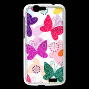 Coque Huawei Ascend G7 Fond papillon fashion 75