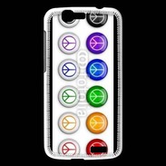 Coque Huawei Ascend G7 Love and peace 5