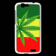 Coque Huawei Ascend G7 Drapeau reggae cannabis