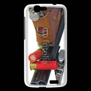 Coque Huawei Ascend G7 Fusil de chasse et couteau