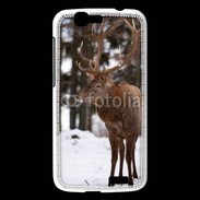 Coque Huawei Ascend G7 Cerf en hiver 56