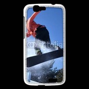 Coque Huawei Ascend G7 Saut en Snowboard