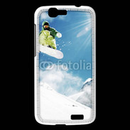 Coque Huawei Ascend G7 Saut en Snowboard 2