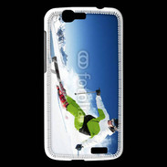 Coque Huawei Ascend G7 Skieur en montagne