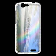 Coque Huawei Ascend G7 Arc en ciel à la montagne