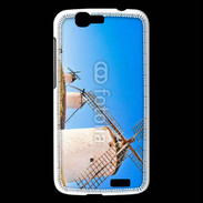 Coque Huawei Ascend G7 Paysage avec des moulins