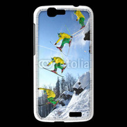 Coque Huawei Ascend G7 Ski freestyle en montagne 20