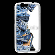 Coque Huawei Ascend G7 Pile de jean's