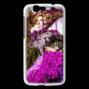 Coque Huawei Ascend G7 Femme florale