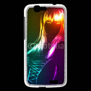 Coque Huawei Ascend G7 Fashion femme en discothèque
