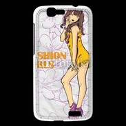 Coque Huawei Ascend G7 Fashion girl manga