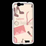 Coque Huawei Ascend G7 Fond fashion rose 4