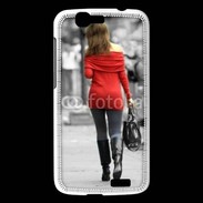 Coque Huawei Ascend G7 Fashion lady 2