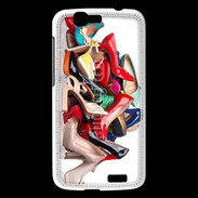 Coque Huawei Ascend G7 Pêle mêle chaussures