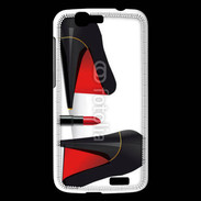 Coque Huawei Ascend G7 Escarpins et tube de rouge à lèvres