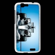Coque Huawei Ascend G7 Formule 1 sur fond bleu