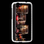 Coque Huawei Ascend G7 Vin rouge et tonneaux 2