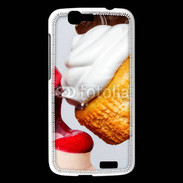 Coque Huawei Ascend G7 Bouche gourmande