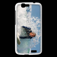 Coque Huawei Ascend G7 Surfeur dans la vague