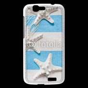 Coque Huawei Ascend G7 La mer en bleu et blanc