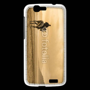 Coque Huawei Ascend G7 Ballade à cheval sur la plage