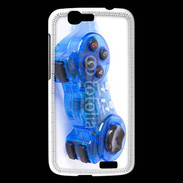 Coque Huawei Ascend G7 Manette de jeux bleue