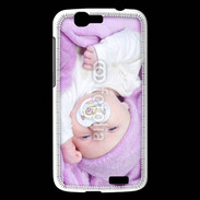 Coque Huawei Ascend G7 Amour de bébé en violet
