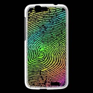 Coque Huawei Ascend G7 Empreintes digitales de couleur