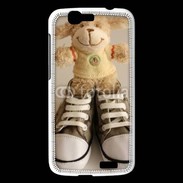 Coque Huawei Ascend G7 peluche et converses