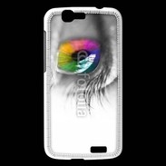Coque Huawei Ascend G7 Oeil Multicouleurs 75