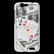 Coque Huawei Ascend G7 Paire d'as au poker 2