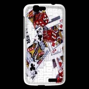 Coque Huawei Ascend G7 Illustration poker 1