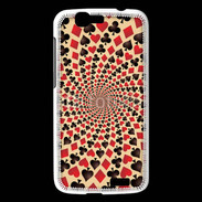 Coque Huawei Ascend G7 Spirale symboles de carte