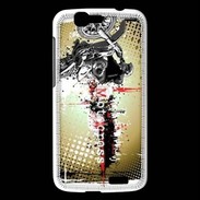 Coque Huawei Ascend G7 motocross frame