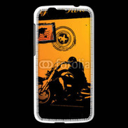 Coque Huawei Ascend G7 motorcycle rider background