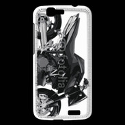 Coque Huawei Ascend G7 Tuning moto noire