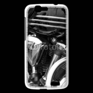 Coque Huawei Ascend G7 Moto et chrome