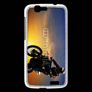 Coque Huawei Ascend G7 Motocross et soleil