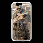 Coque Huawei Ascend G7 Moto cross dans la boue 15