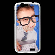 Coque Huawei Ascend G7 jeune Geek avec clavier