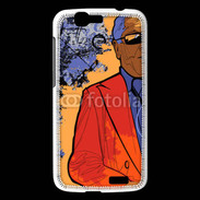 Coque Huawei Ascend G7 Joueur de Saxophone
