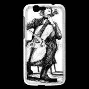 Coque Huawei Ascend G7 Violonceliste
