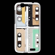 Coque Huawei Ascend G7 Music audio tape vintage