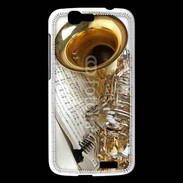 Coque Huawei Ascend G7 Saxophone et partitions 16
