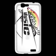 Coque Huawei Ascend G7 Thème musique 75