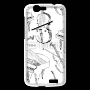 Coque Huawei Ascend G7 Instruments de musique en dessin 90