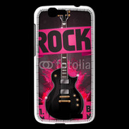 Coque Huawei Ascend G7 Festival de rock rose