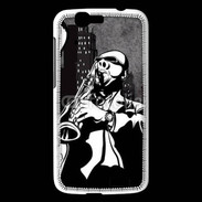 Coque Huawei Ascend G7 Saxophoniste en dessin 66