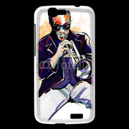 Coque Huawei Ascend G7 Trompettiste en dessin 65