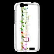 Coque Huawei Ascend G7 Portée de notes en couleur 50